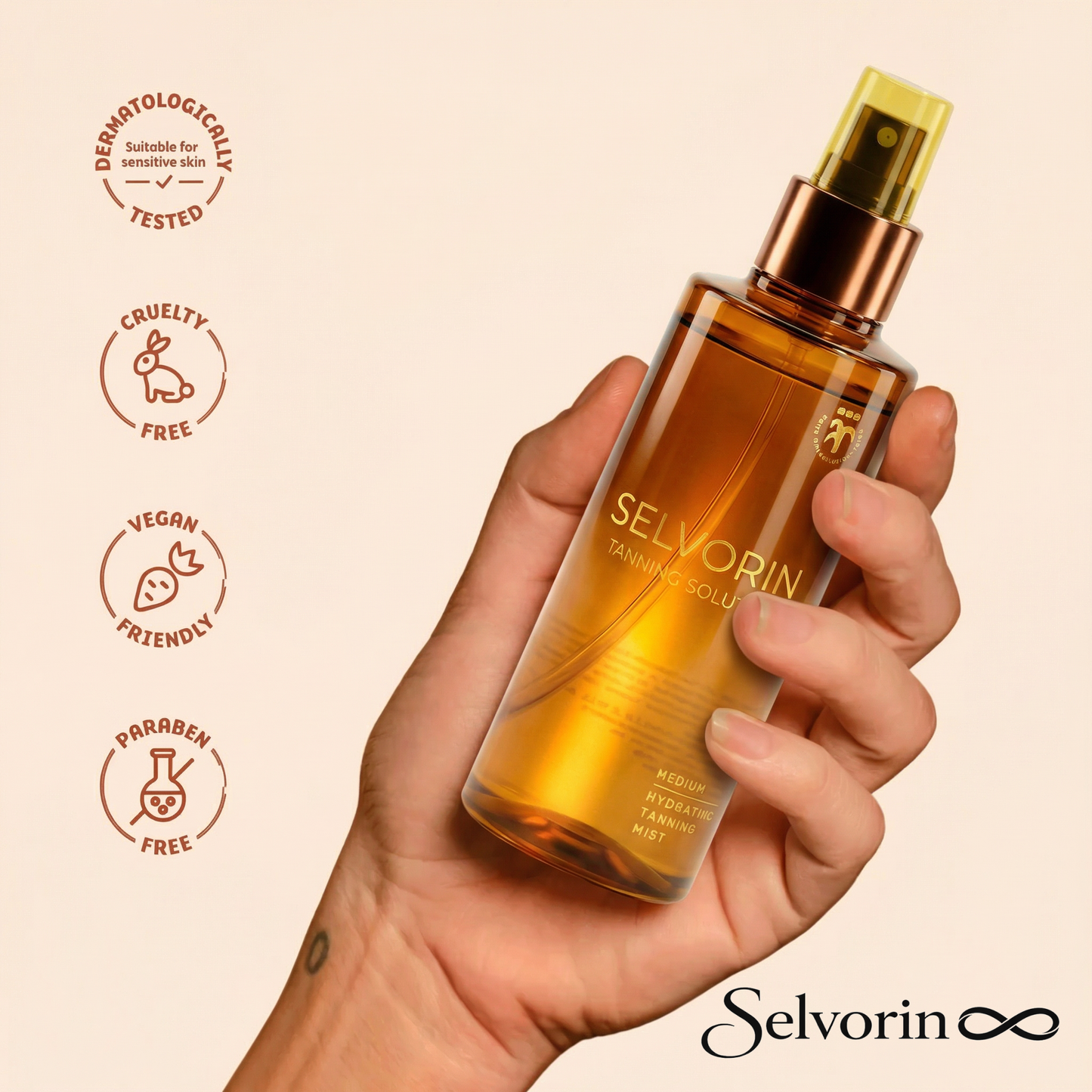 Selvorin Tanning Solution